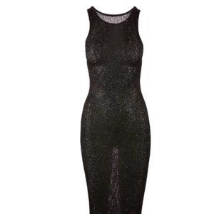 Asta Resort - NATALIA DRESS - BLACK SEQUIN